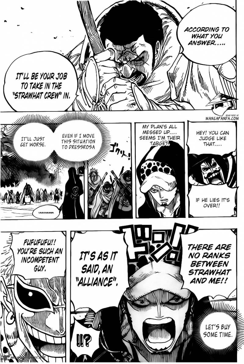 One Piece Manga Chapter 713 page 7 - Usoland