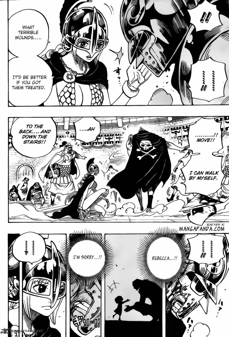One Piece Manga Chapter 714 page 10 - Lucy and Ucy