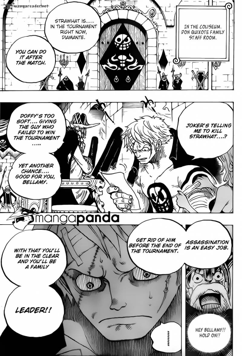 One Piece Manga Chapter 714 page 11 - Lucy and Ucy