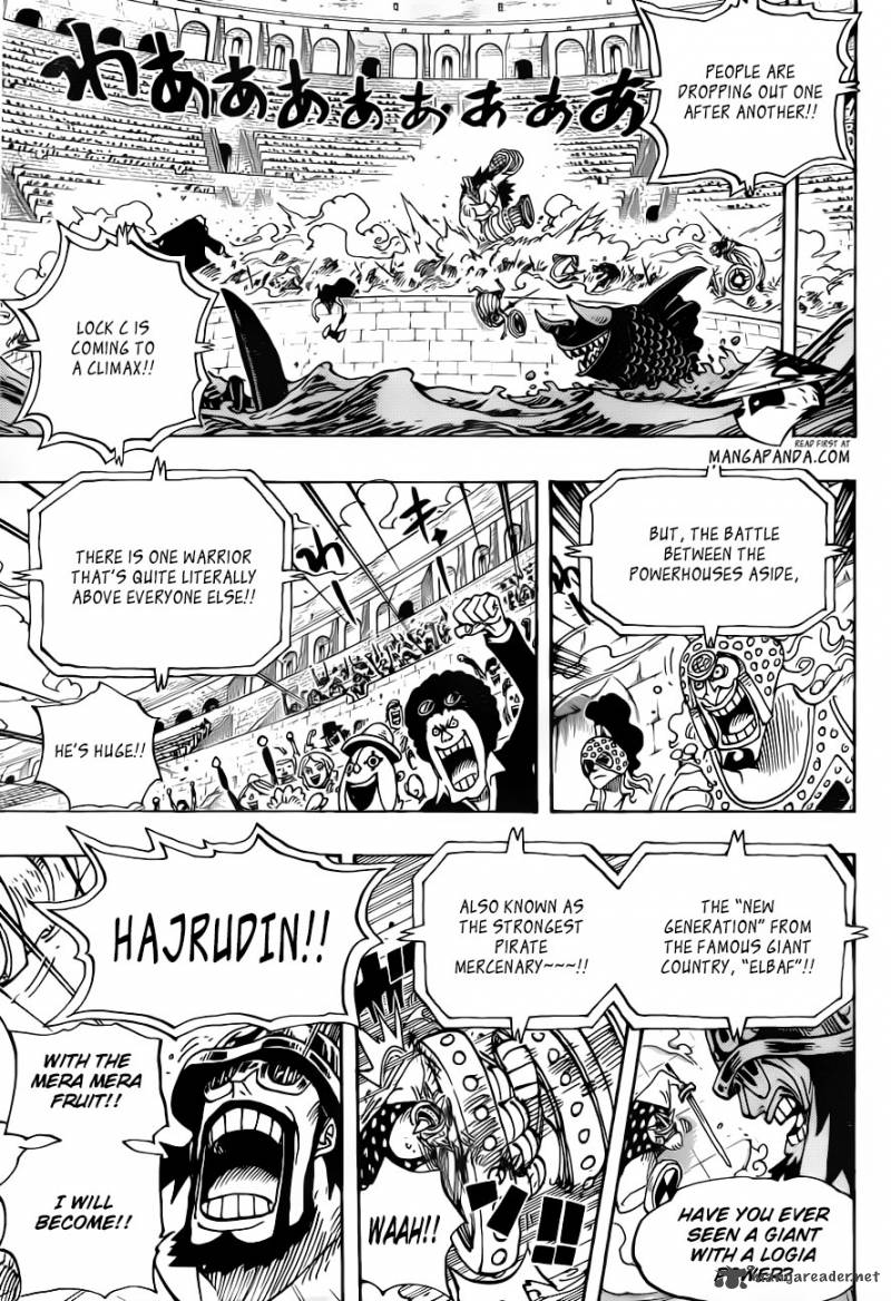 One Piece Manga Chapter 714 page 13 - Lucy and Ucy