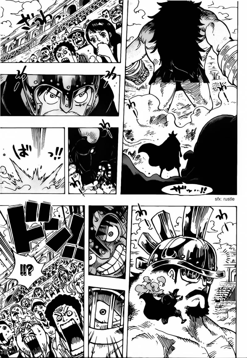 One Piece Manga Chapter 714 page 19 - Lucy and Ucy