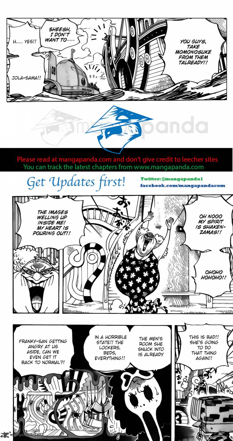 One Piece Manga Chapter 714 page 6 - Lucy and Ucy