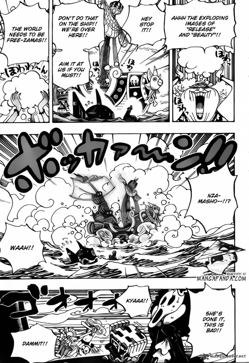 One Piece Manga Chapter 714 page 7 - Lucy and Ucy