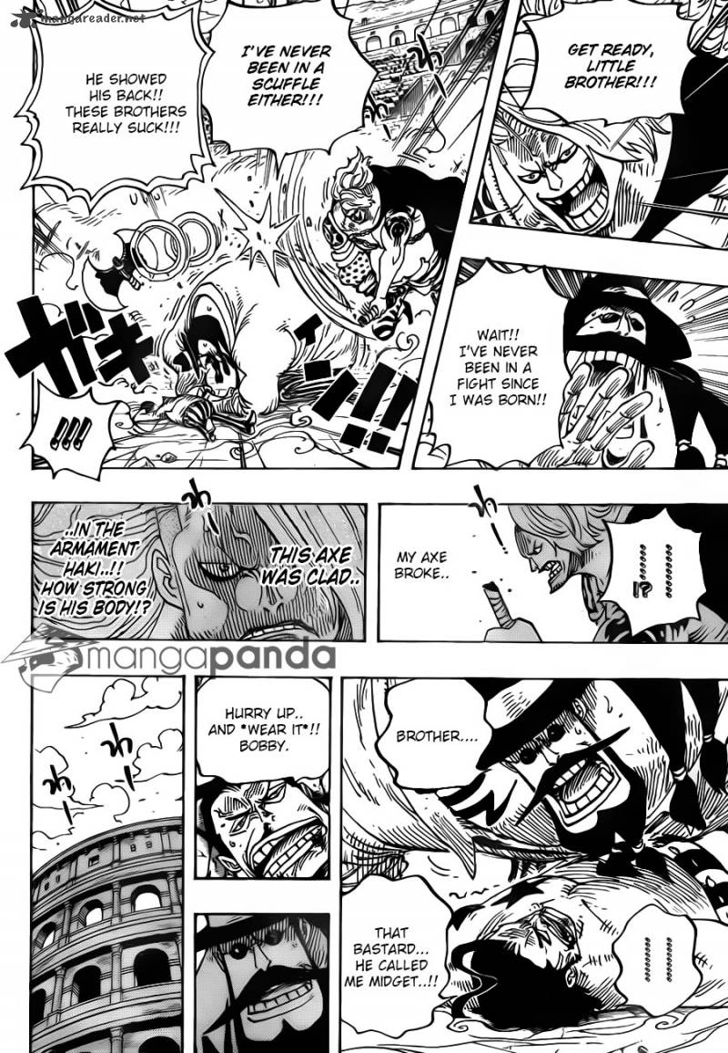 One Piece Manga Chapter 715 page 15 - Closely Contested C Block
