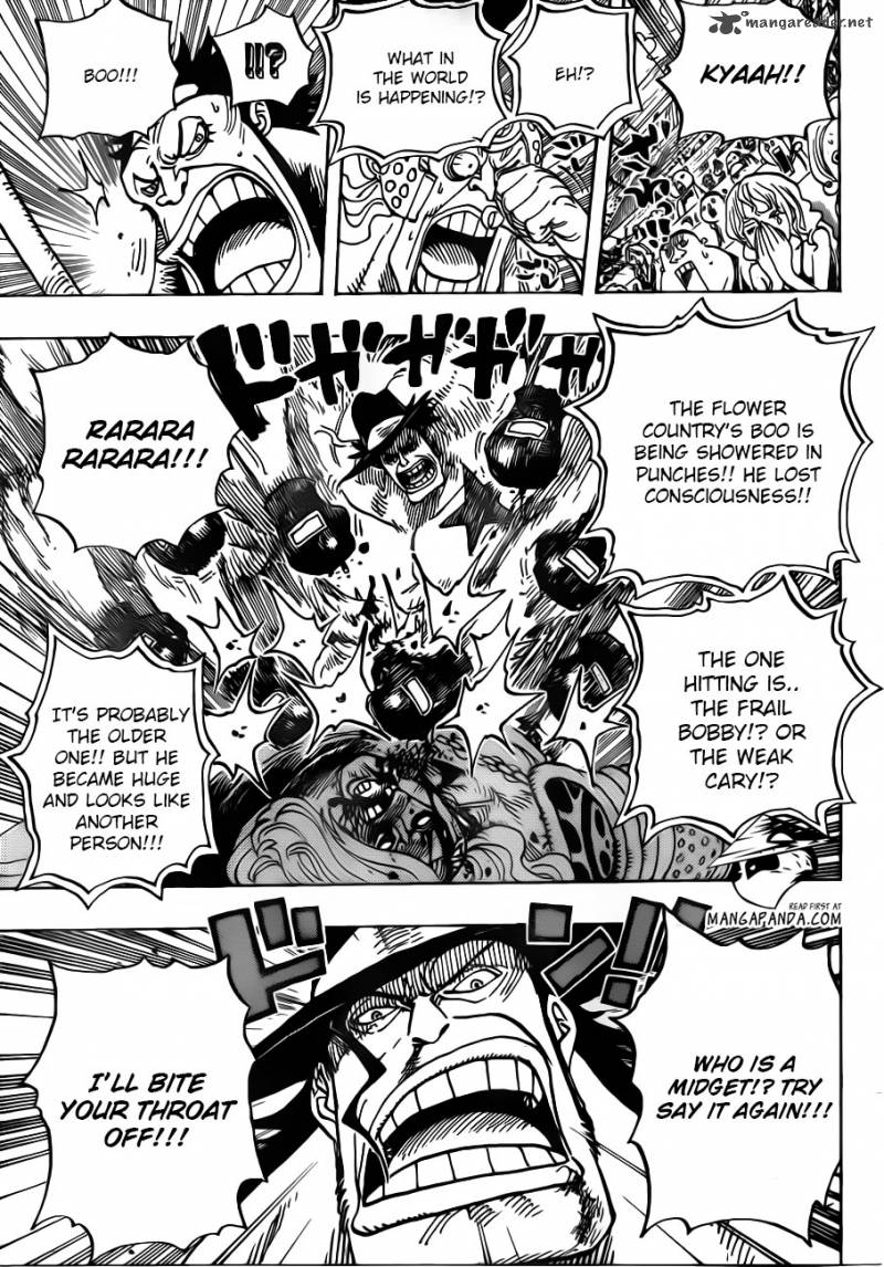 One Piece Manga Chapter 715 page 16 - Closely Contested C Block