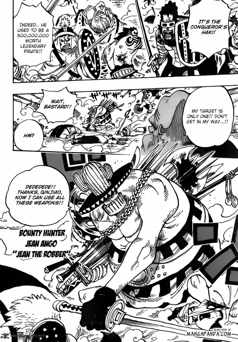 One Piece Manga Chapter 715 page 9 - Closely Contested C Block