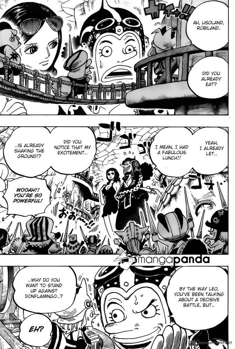 One Piece Manga Chapter 717 page 17 - Dressrosa's Forgotten