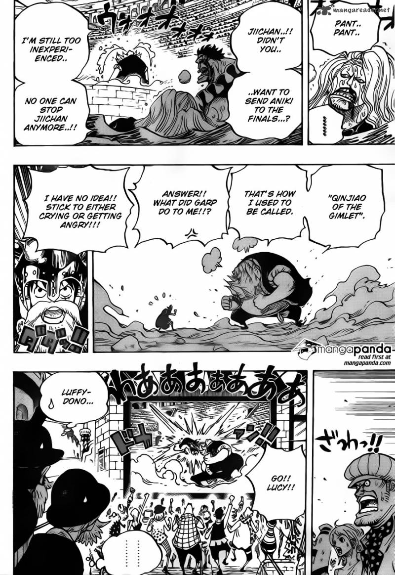One Piece Manga Chapter 717 page 6 - Dressrosa's Forgotten