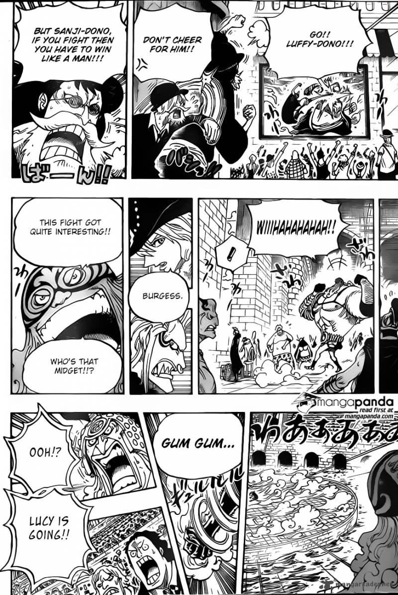 One Piece Manga Chapter 718 page 17 - Riku Royal Army on the Flower Hill