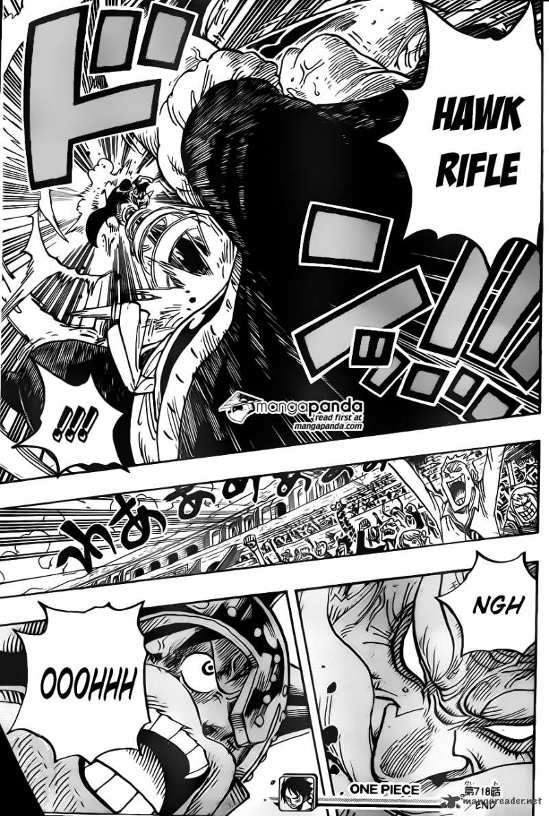 One Piece Manga Chapter 718 page 18 - Riku Royal Army on the Flower Hill