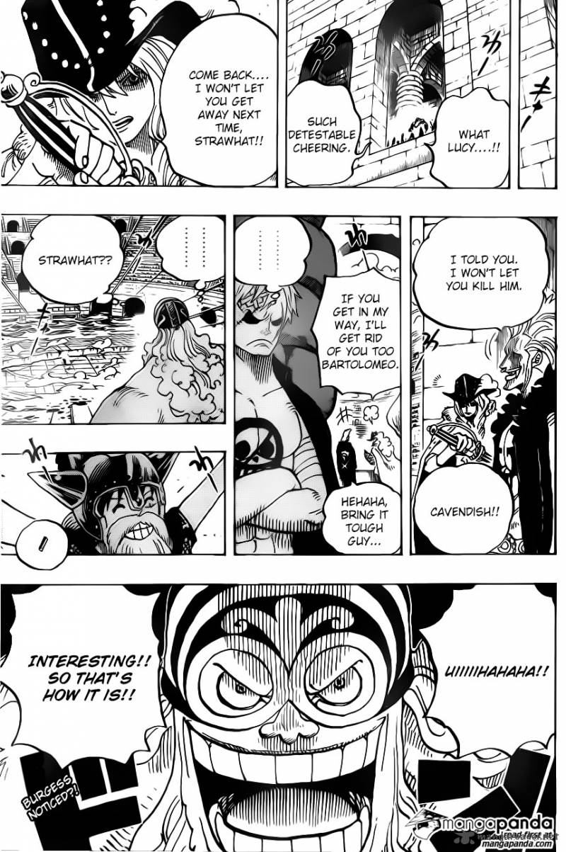 One Piece Manga Chapter 719 page 19 - Open, Chinjao