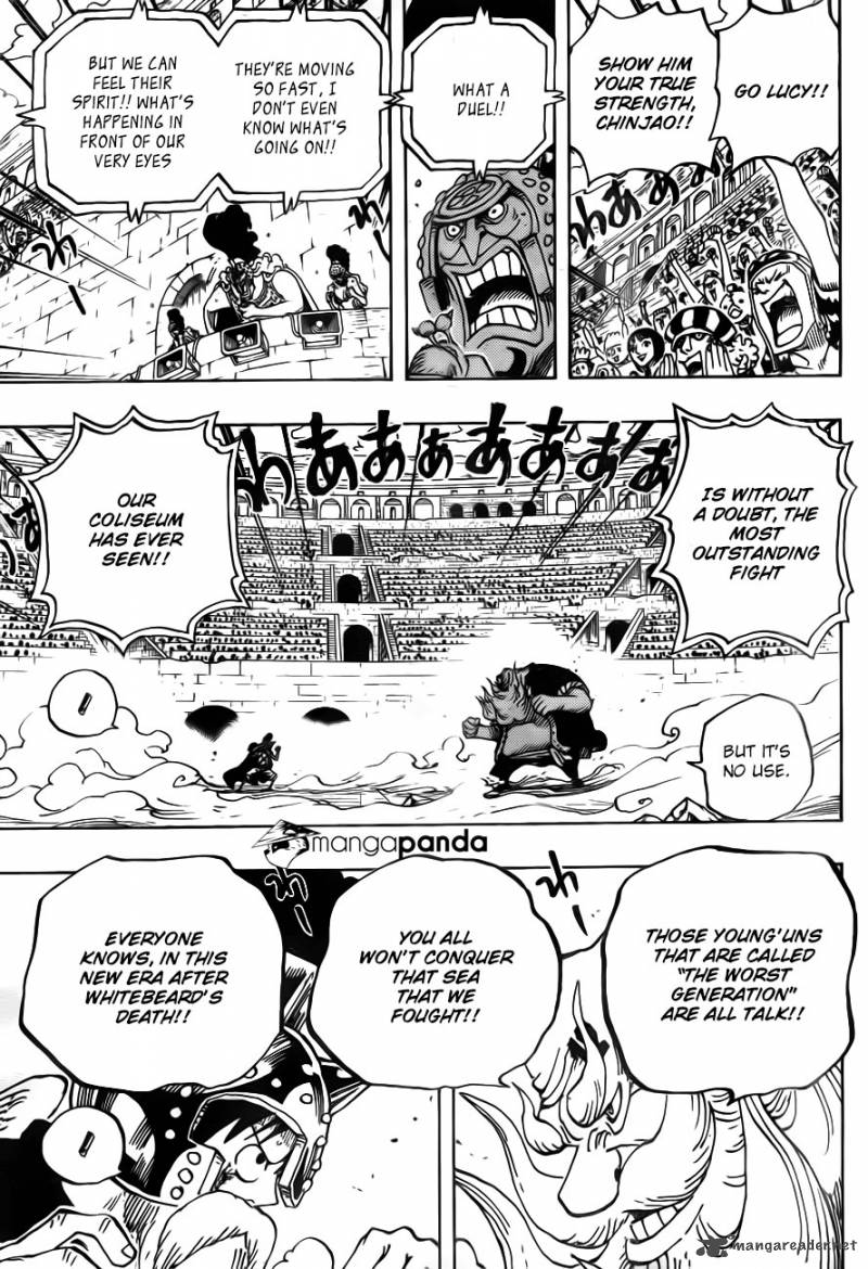One Piece Manga Chapter 719 page 4 - Open, Chinjao