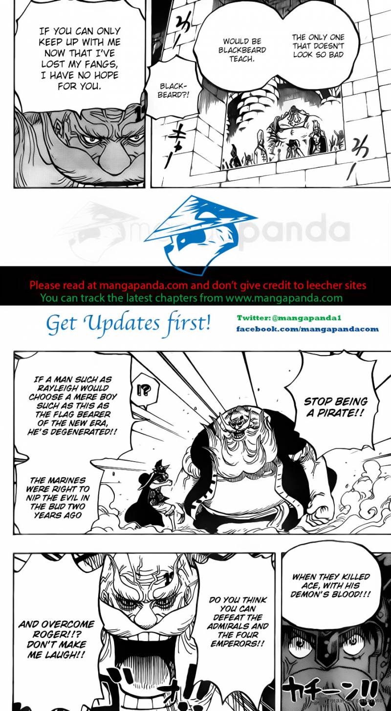 One Piece Manga Chapter 719 page 5 - Open, Chinjao