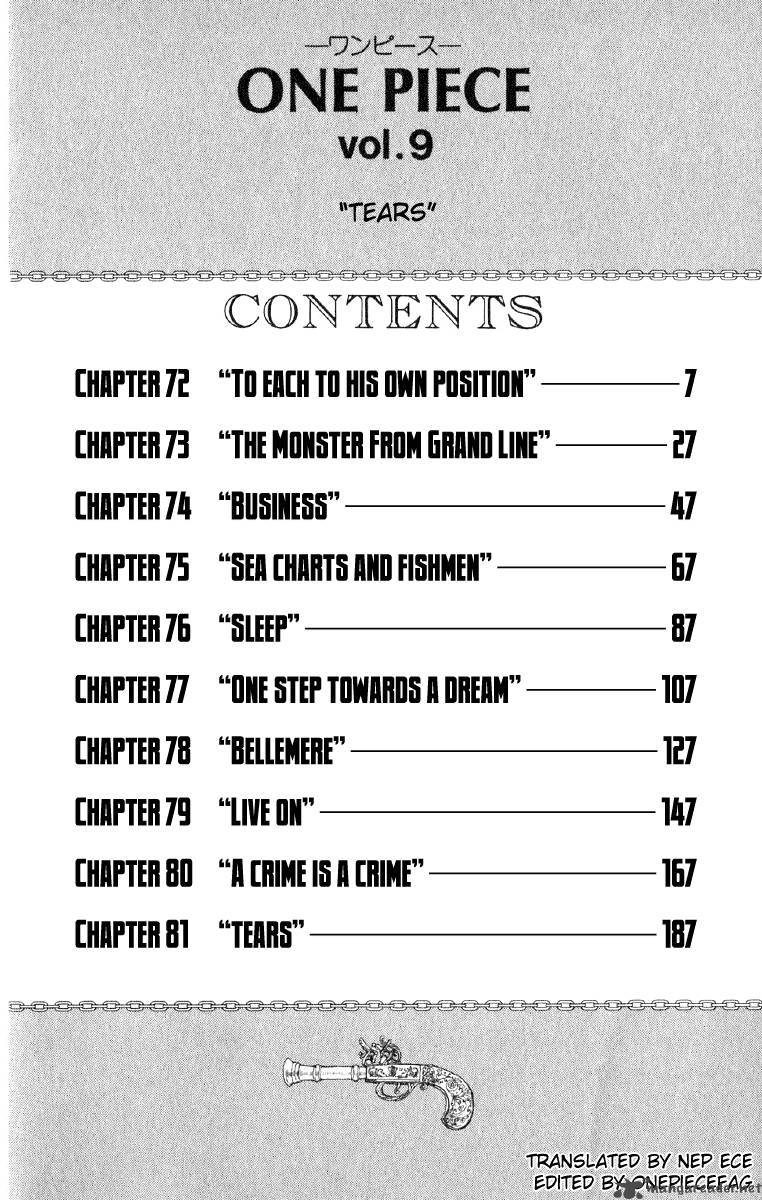 One Piece Manga Chapter 72 page 6 - Appropriate