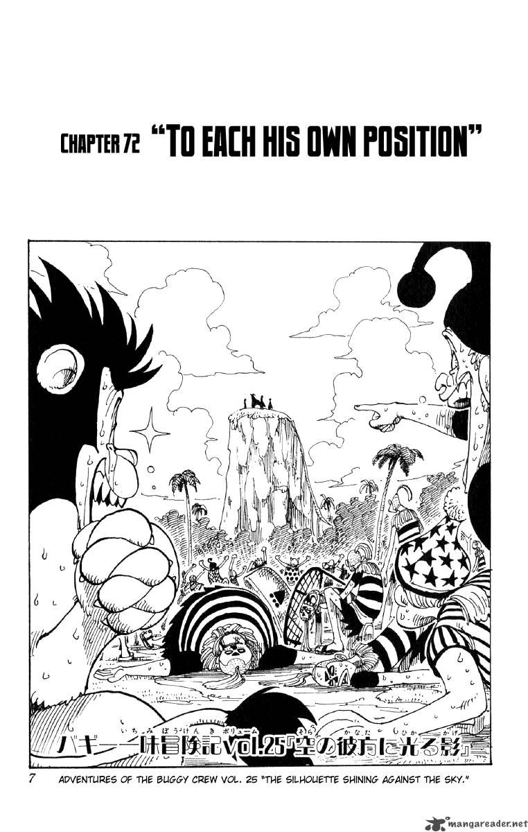 One Piece Manga Chapter 72 page 7 - Appropriate