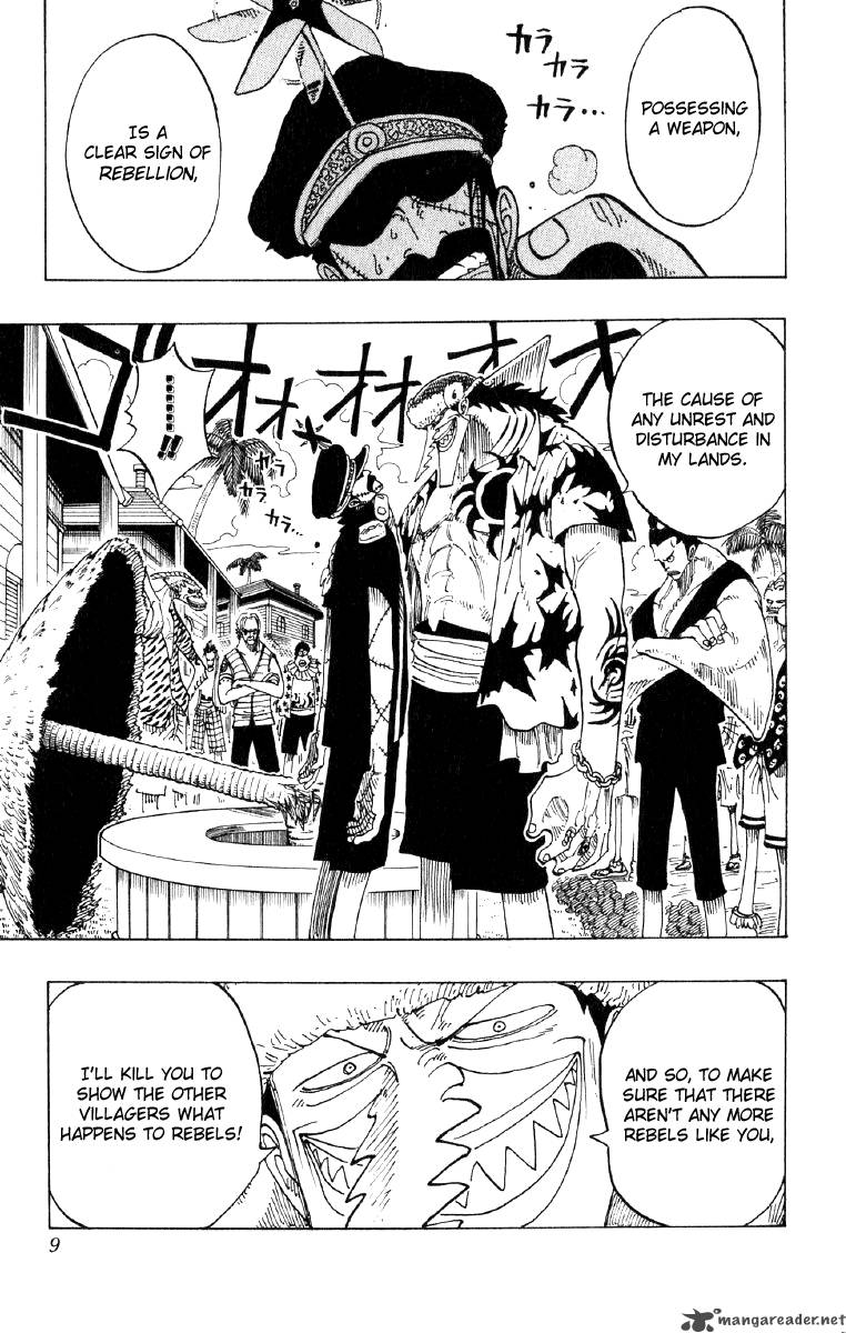 One Piece Manga Chapter 72 page 9 - Appropriate