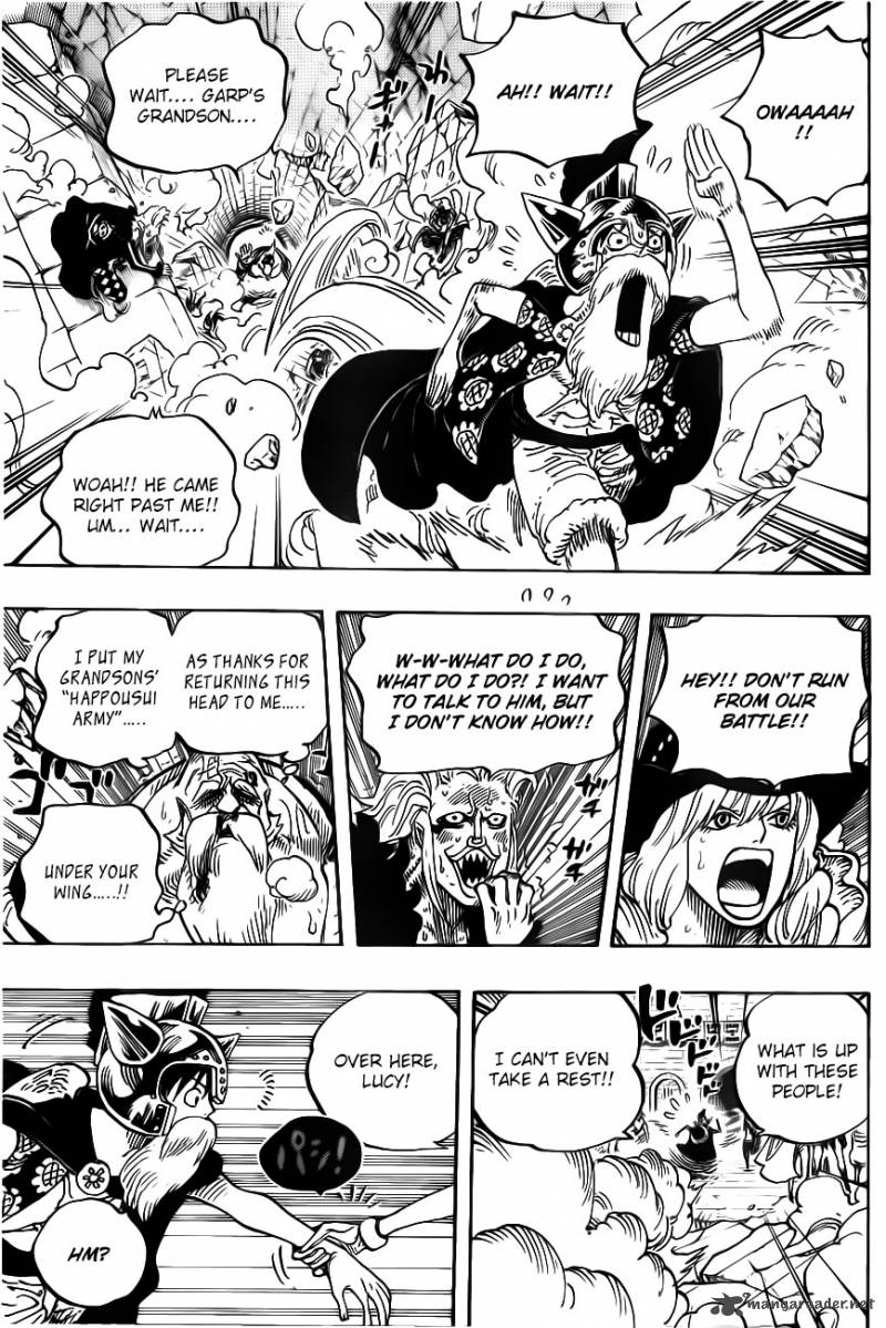 One Piece Manga Chapter 720 page 10 - Prison-Gladiators