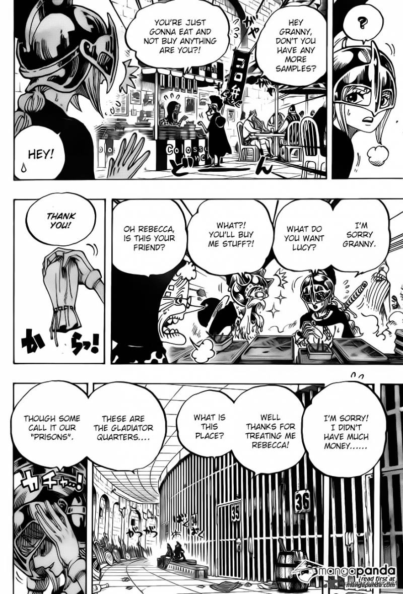 One Piece Manga Chapter 720 page 13 - Prison-Gladiators
