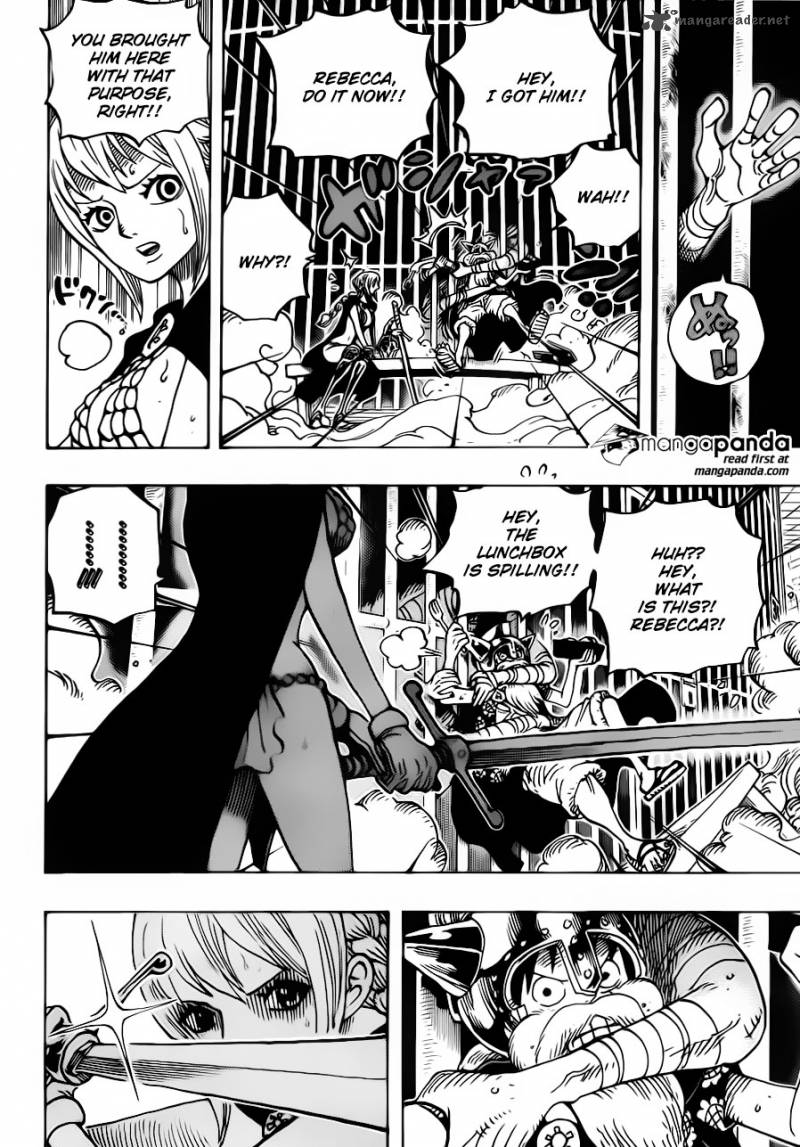 One Piece Manga Chapter 720 page 15 - Prison-Gladiators