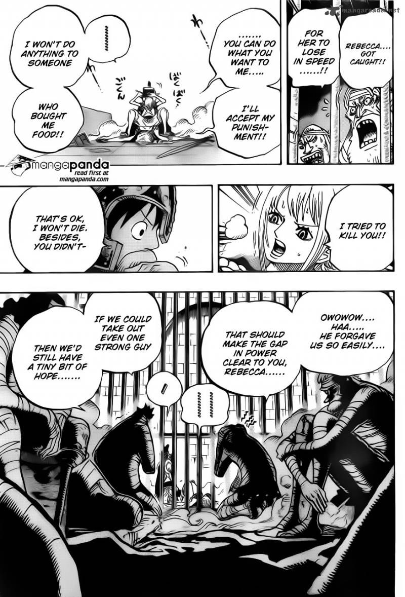 One Piece Manga Chapter 720 page 18 - Prison-Gladiators