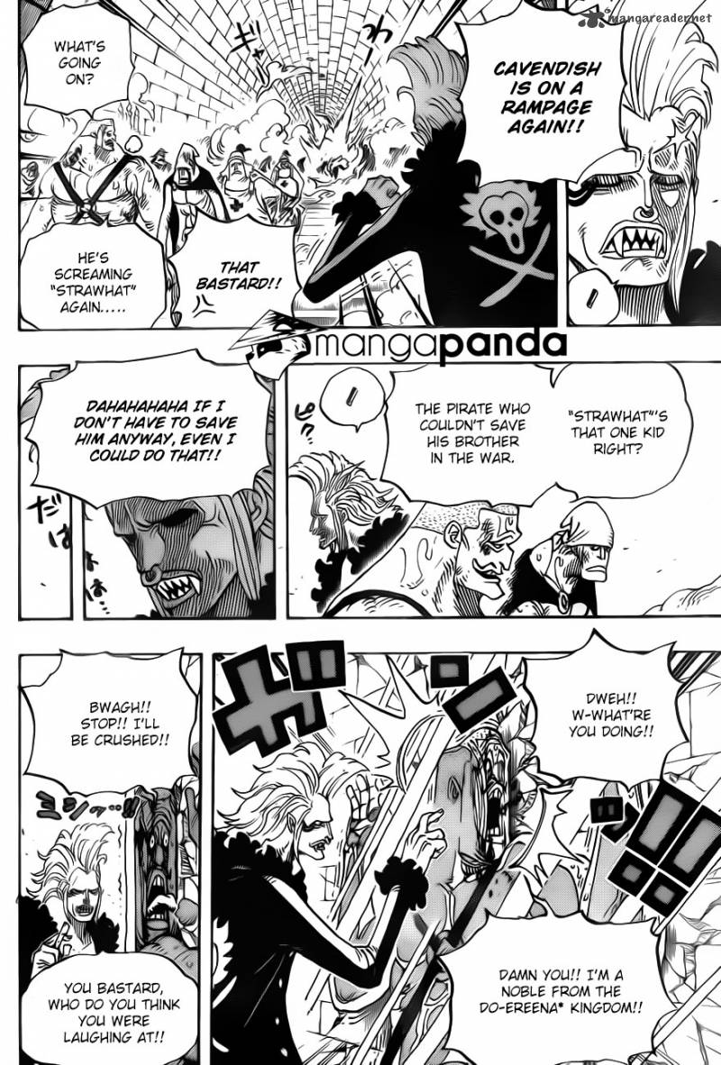 One Piece Manga Chapter 720 page 5 - Prison-Gladiators