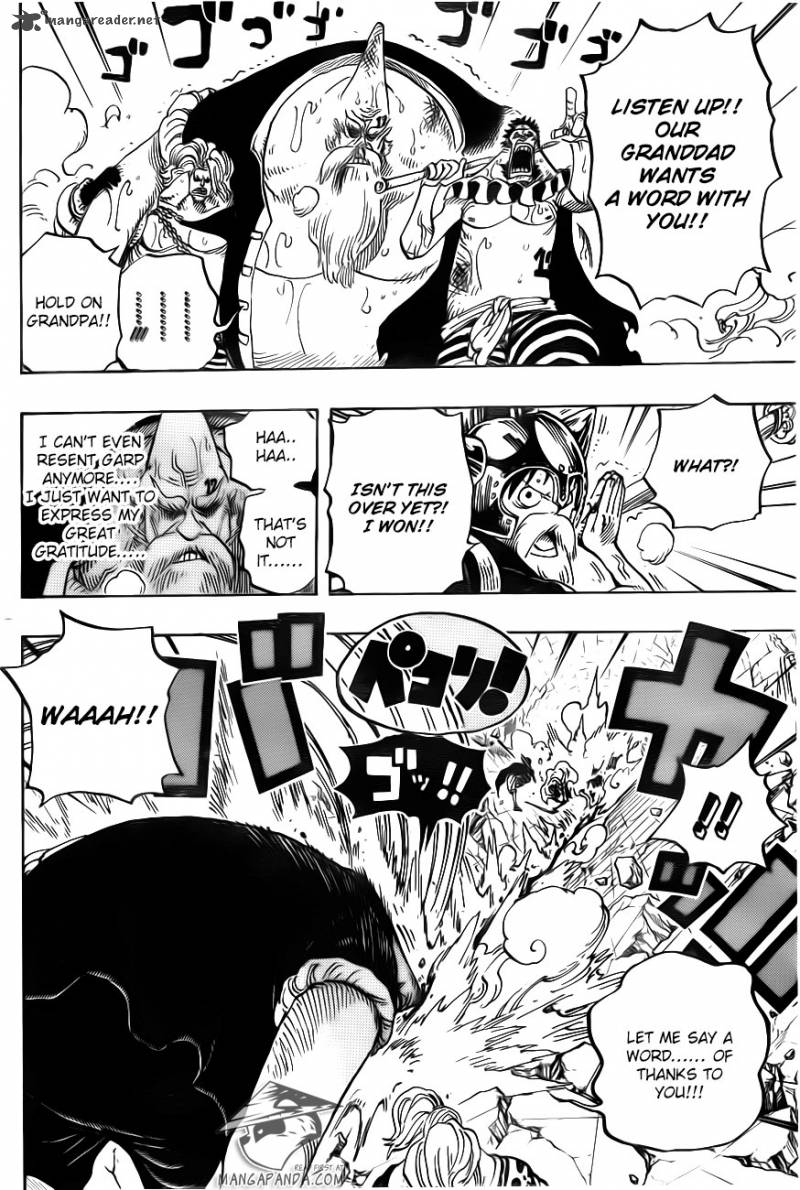 One Piece Manga Chapter 720 page 9 - Prison-Gladiators