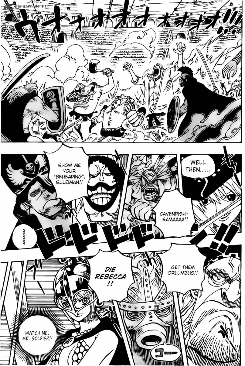 One Piece Manga Chapter 722 page 10 - Royal Bloodlines