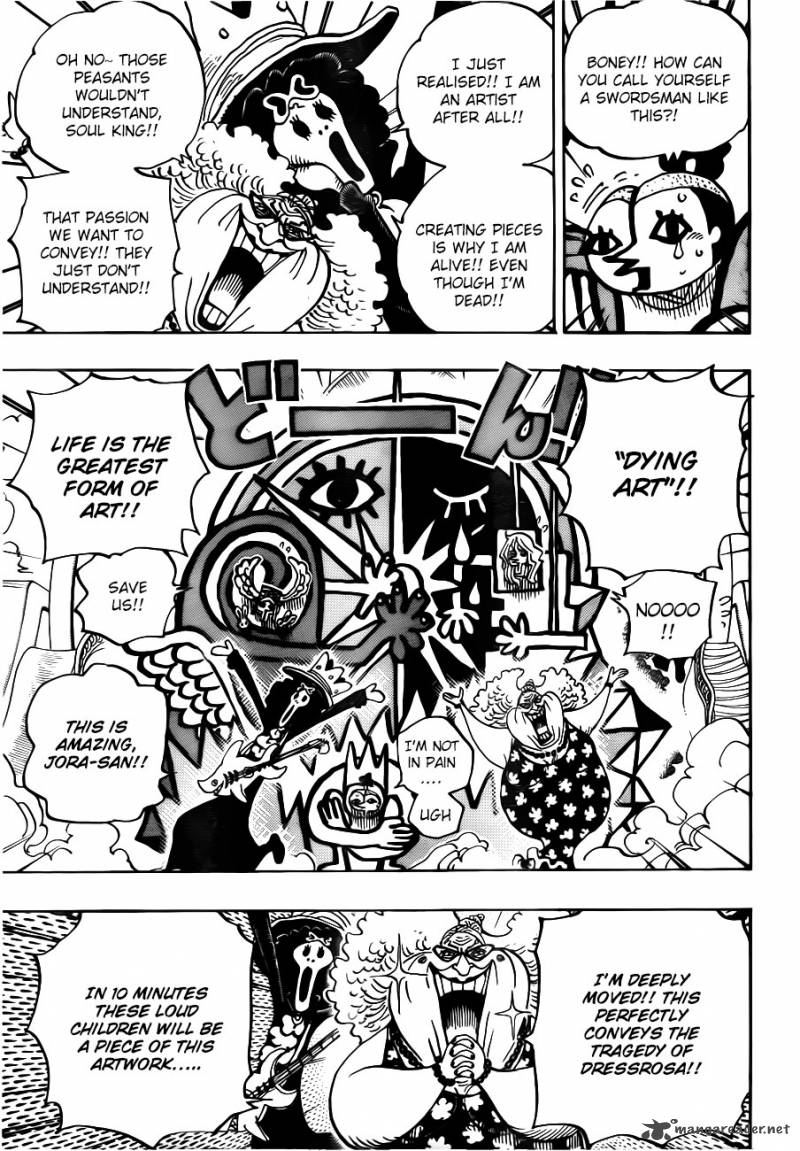 One Piece Manga Chapter 722 page 15 - Royal Bloodlines