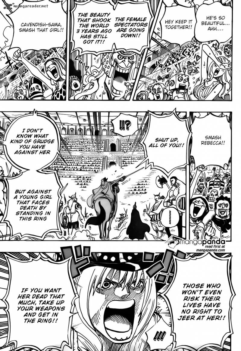 One Piece Manga Chapter 722 page 6 - Royal Bloodlines