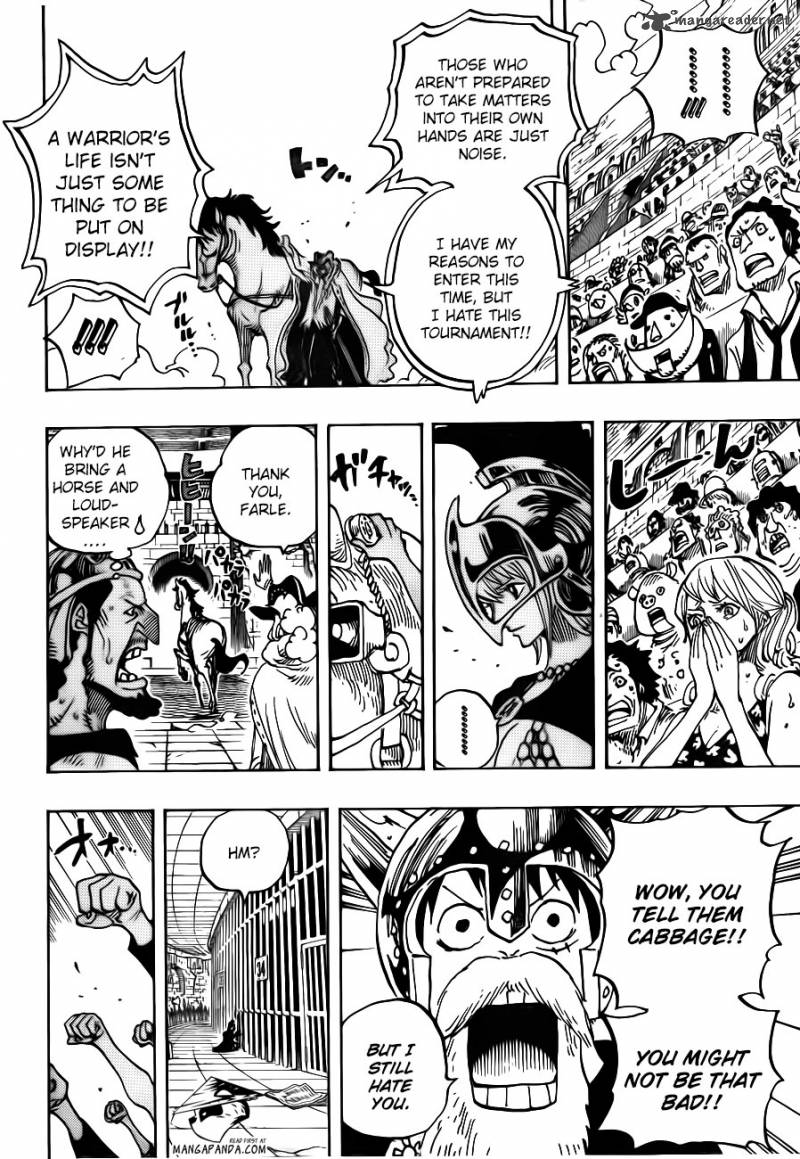 One Piece Manga Chapter 722 page 7 - Royal Bloodlines