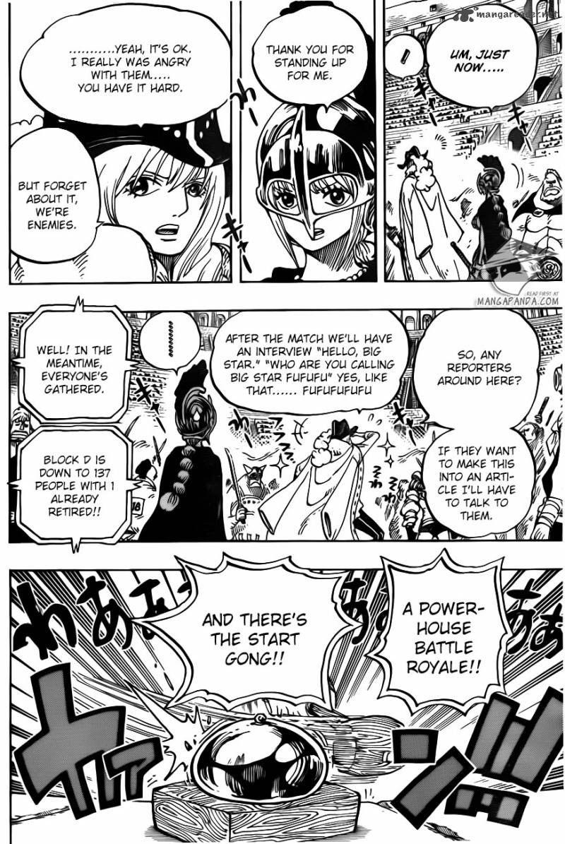 One Piece Manga Chapter 722 page 9 - Royal Bloodlines