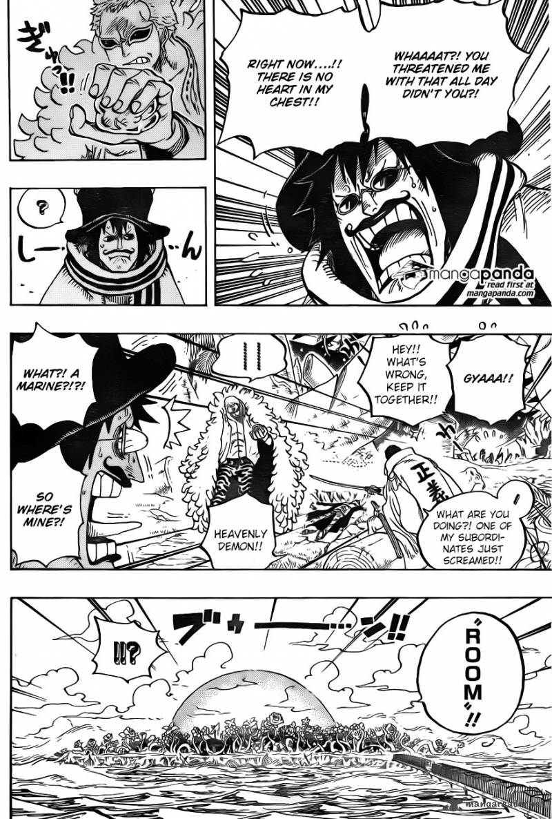 One Piece Manga Chapter 723 page 12 - Change of Plans