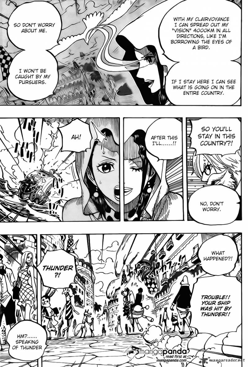 One Piece Manga Chapter 723 page 7 - Change of Plans