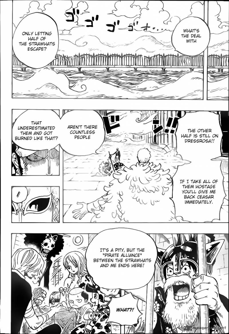 One Piece Manga Chapter 724 page 18 - Law's Plan
