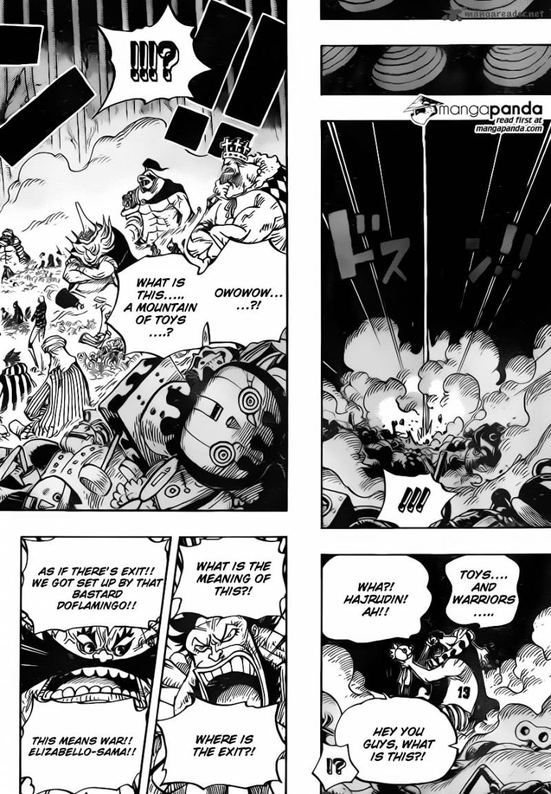 One Piece Manga Chapter 725 page 17 - The Undefeated Woman