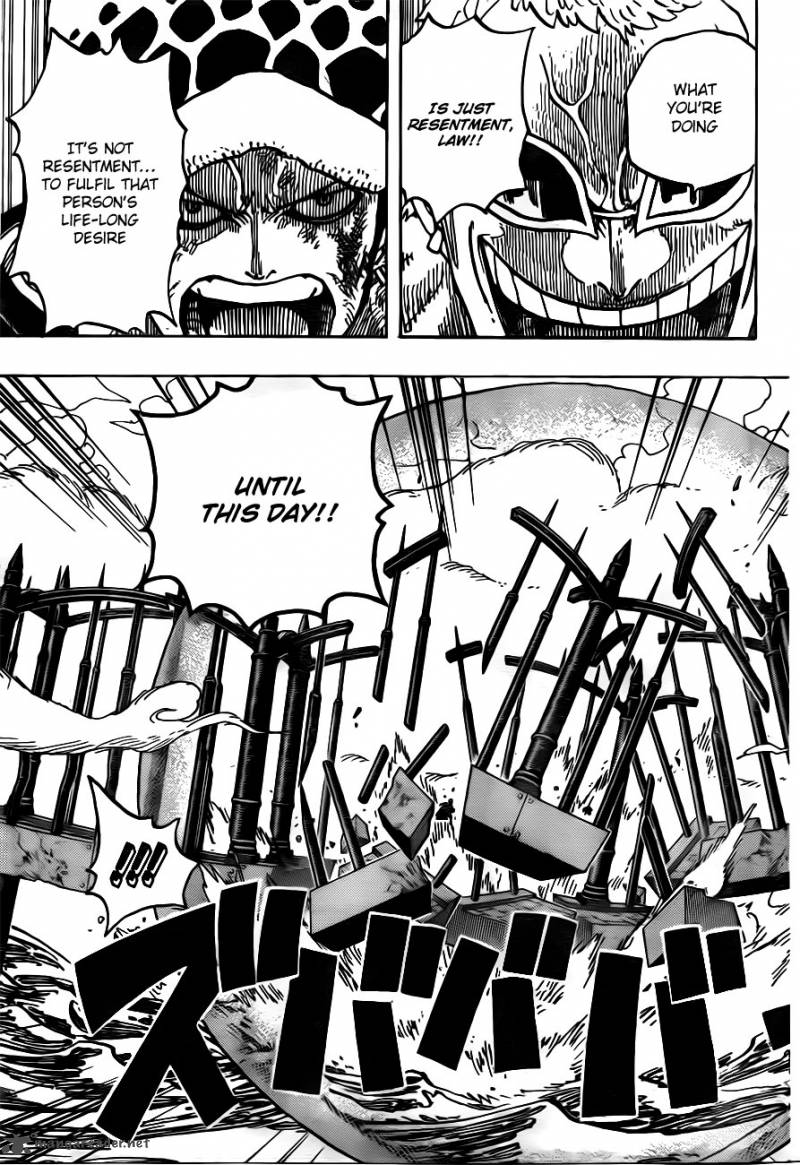 One Piece Manga Chapter 725 page 4 - The Undefeated Woman