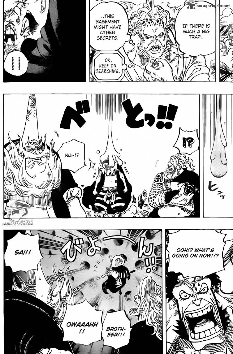 One Piece Manga Chapter 726 page 10 - The Riku Family