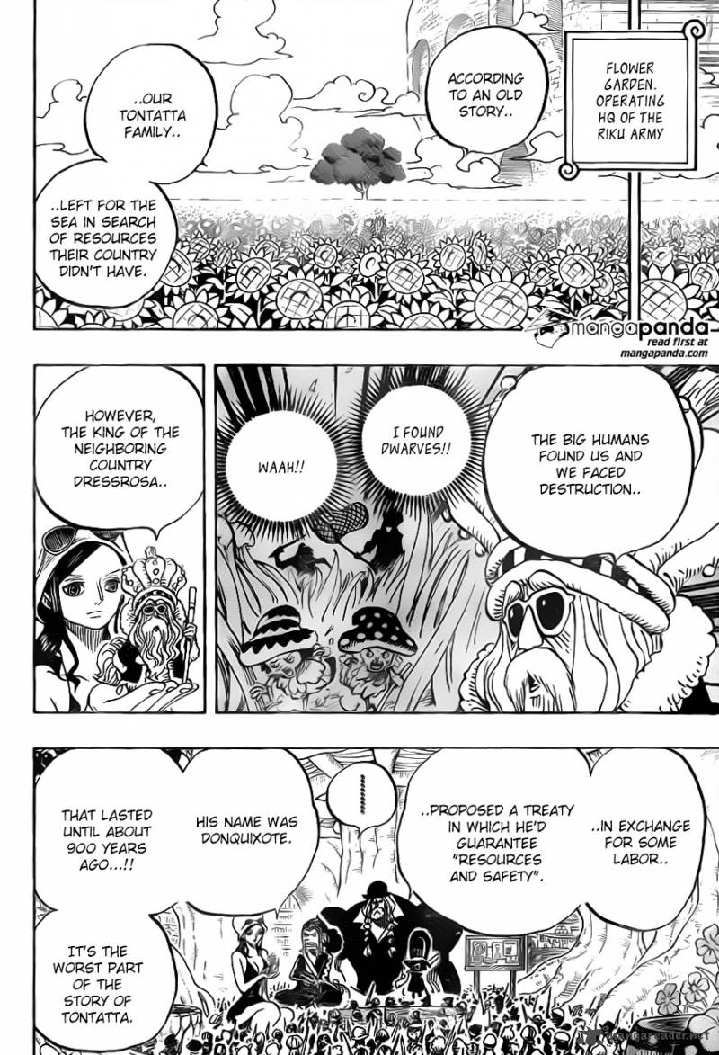 One Piece Manga Chapter 726 page 14 - The Riku Family
