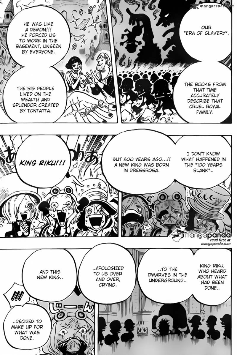 One Piece Manga Chapter 726 page 15 - The Riku Family