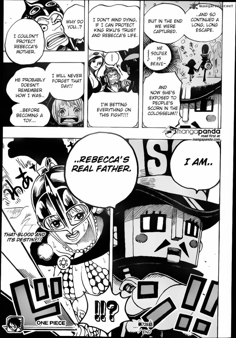 One Piece Manga Chapter 726 page 19 - The Riku Family