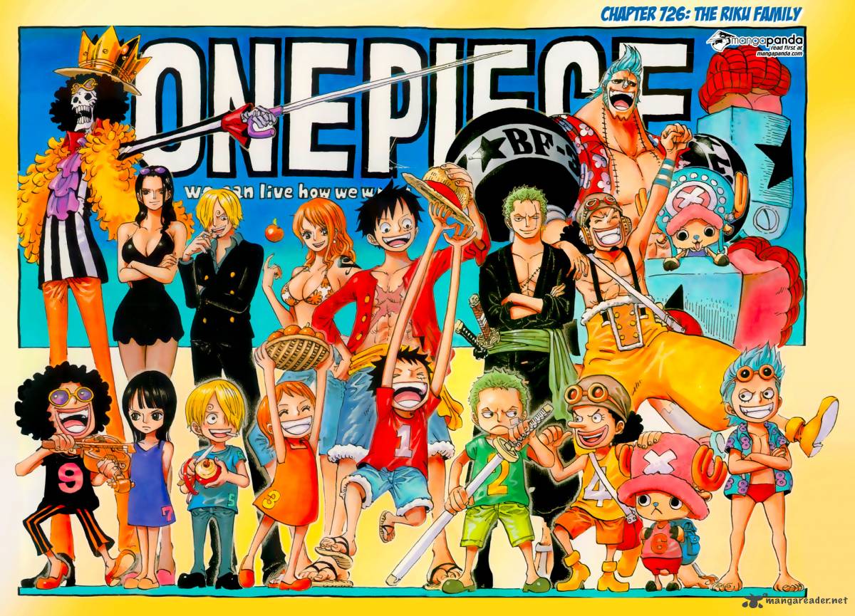 One Piece Manga Chapter 726 page 2 - The Riku Family