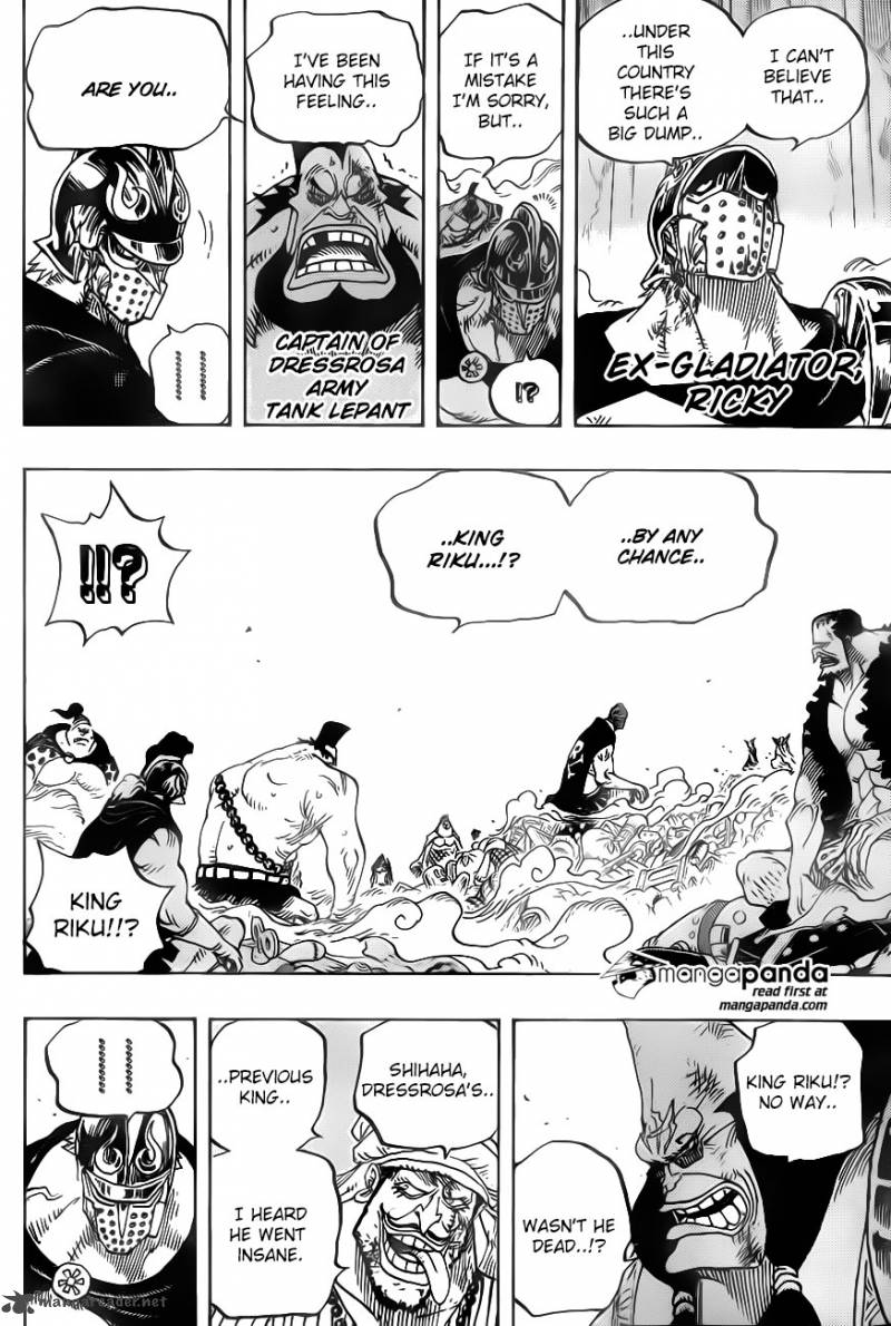 One Piece Manga Chapter 726 page 4 - The Riku Family
