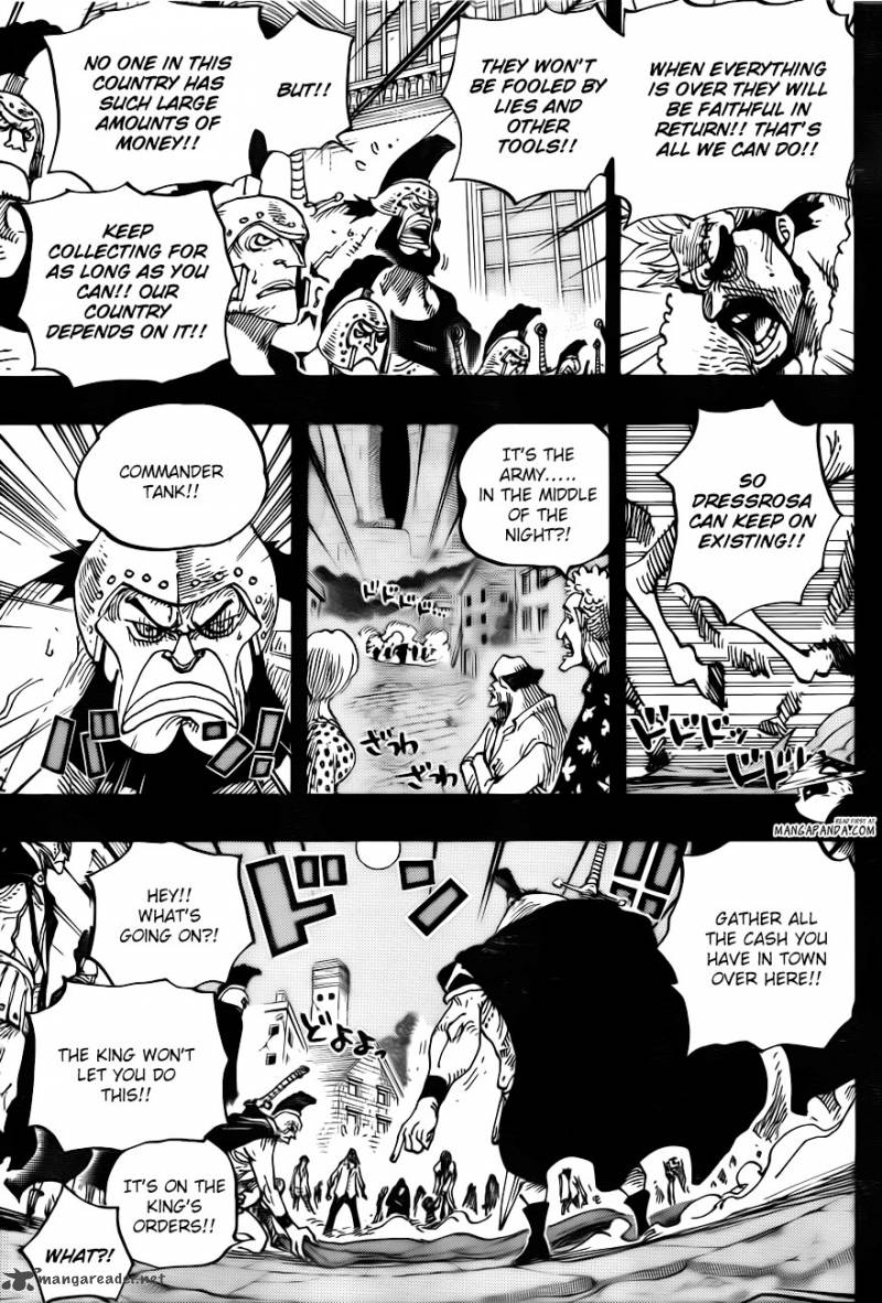 One Piece Manga Chapter 727 page 10 - The Lurking Hero