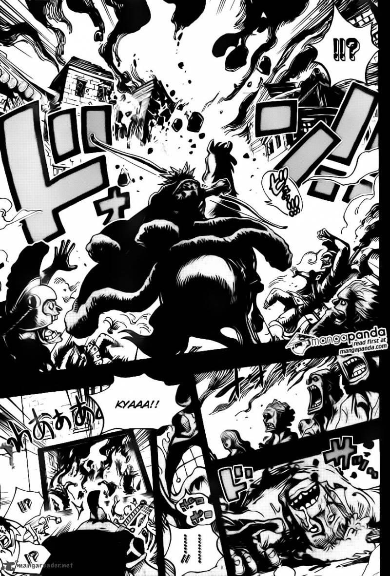 One Piece Manga Chapter 727 page 16 - The Lurking Hero