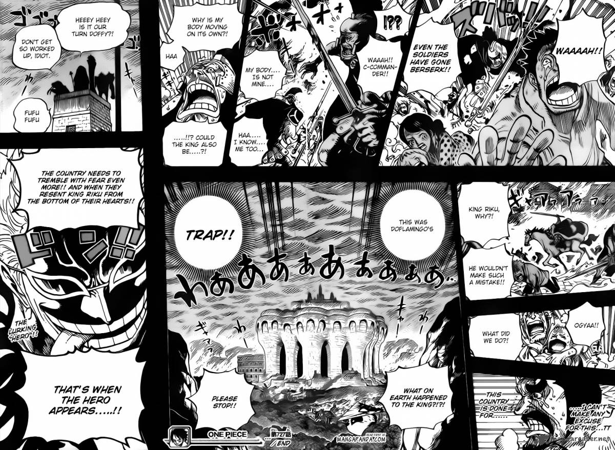 One Piece Manga Chapter 727 page 19 - The Lurking Hero