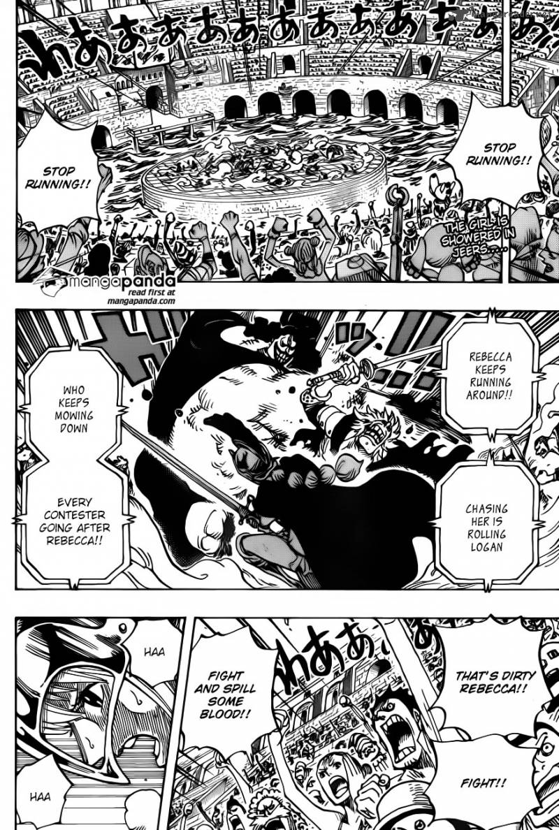 One Piece Manga Chapter 727 page 3 - The Lurking Hero