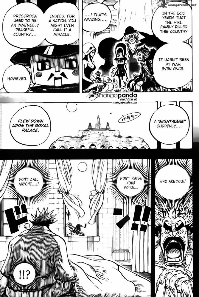 One Piece Manga Chapter 727 page 6 - The Lurking Hero