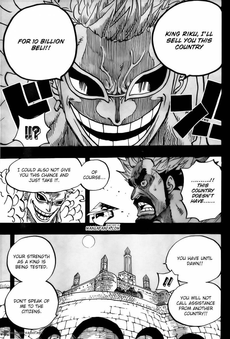 One Piece Manga Chapter 727 page 8 - The Lurking Hero