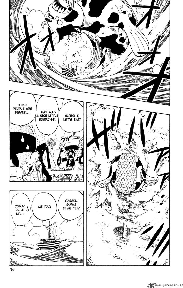 One Piece Manga Chapter 73 page 13 - The Monster From the "Grand Line"