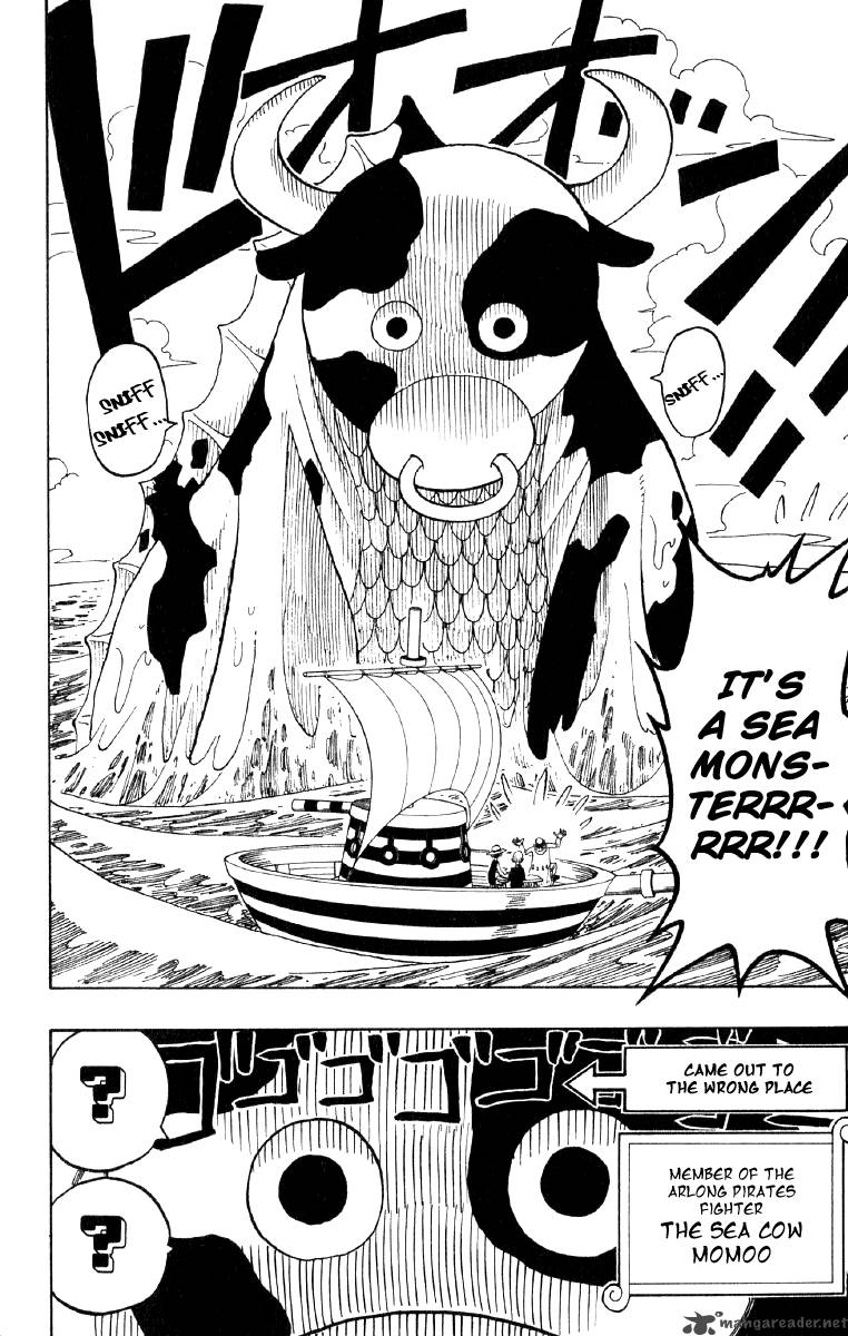 One Piece Manga Chapter 73 page 6 - The Monster From the "Grand Line"